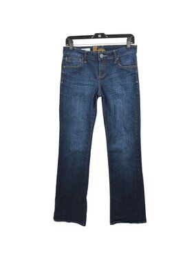 Kut From The Kloth Rachel Bootcut Jeans Womens 4 Dark Wash Low Rise Denim